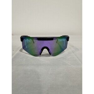 Pit Viper The Night Fall Originals Sunglasses Mirrored Shield Wraparound